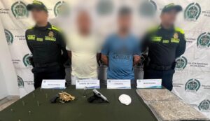 Caen presuntos abastecedores de armas y droga para estructura criminal en Barranquilla
