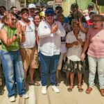 Soledad avanza con la construcción de los primeros 500 metros cuadrados de pavimento en Villa del Carmen