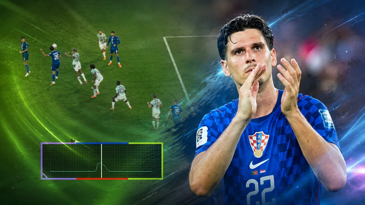 “Para ser honesto, creo que sentí un leve roce”: protagonista del polémico gol anulado a Croacia ante Portugal