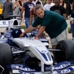 Juan Pablo Montoya y su legendario Williams FW25 ya están en Barranquilla para el Circuito Pony Malta