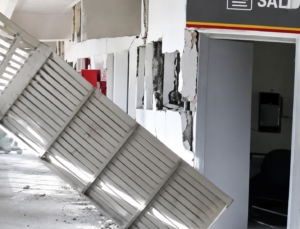Estadio Hernán Ramírez de Pereira con serios daños por terremoto: ¡no estaría apto para el resto del año!