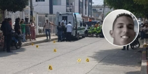 Persecución sicarial deja un motociclista asesinado en plena vía pública del barrio El Valle, en Barranquilla