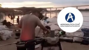 Joven se subió a un dron aspersor en Meta: Aeronáutica Civil anunció investigación y posibles sanciones