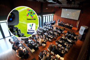 Dimayor cerró el proceso de escogencia de propuestas para adjudicar los derechos de transmisión del fútbol colombiano 2027-2030