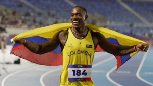 Longa se convirtió en el primer atleta colombiano en ganar la prueba reina en unos Juegos Centroamericanos: ¡épico oro!