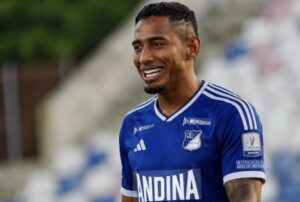 Jhomier Guerrero ya abduce a la hinchada de Millonarios