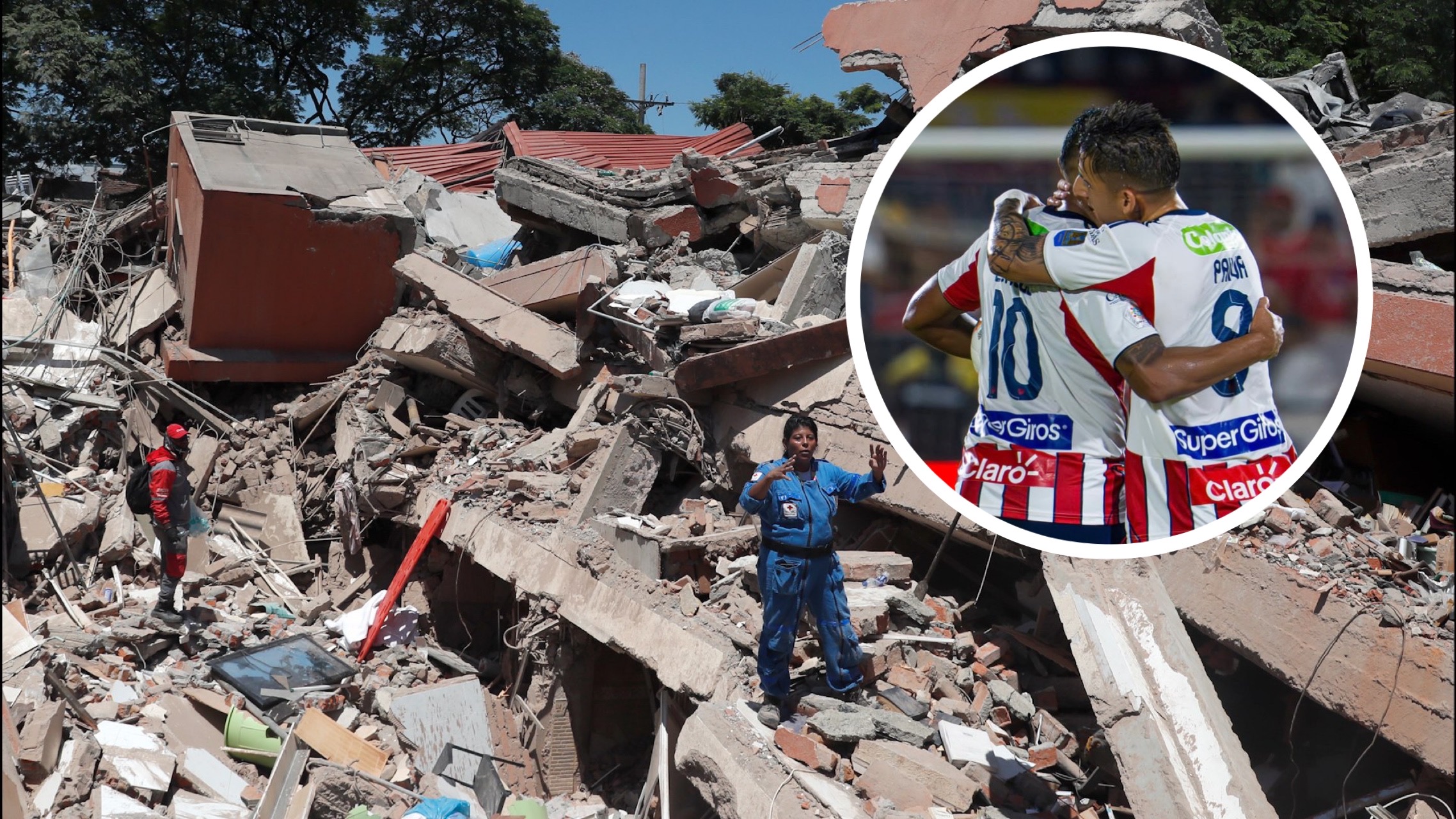 Junior se solidariza con Deportivo Pereira ante tragedia por terremoto: el partido quedó aplazado de forma indefinida