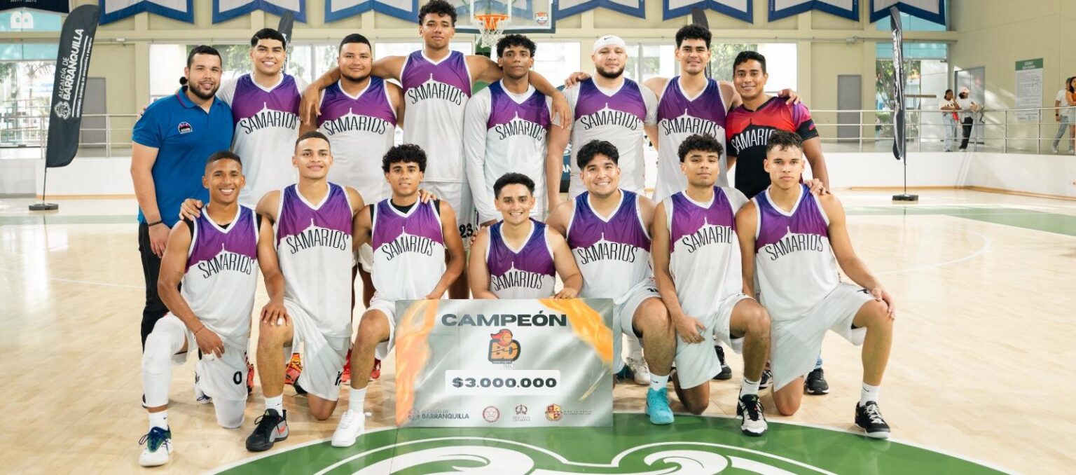 ¡Samarios mandó en el Elias Chegwin! El quinteto de Santa Marta se coronó campeón de la Basket Directo Cup