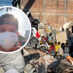 “Hay gente bajo los escombros”: decía con tristeza Walmer Pacheco en el en vivo que hizo desde Pereira