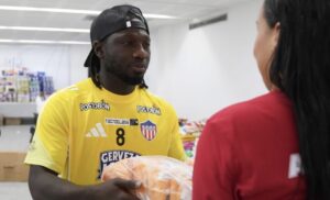 Junior también se coloca la camiseta de la solidaridad por los miles de damnificados tras terremoto en Colombia