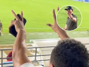 “Yo llevo siete”: replicó desde la tribuna un juniorista al DT Arias, que le recordó que es bicampeón