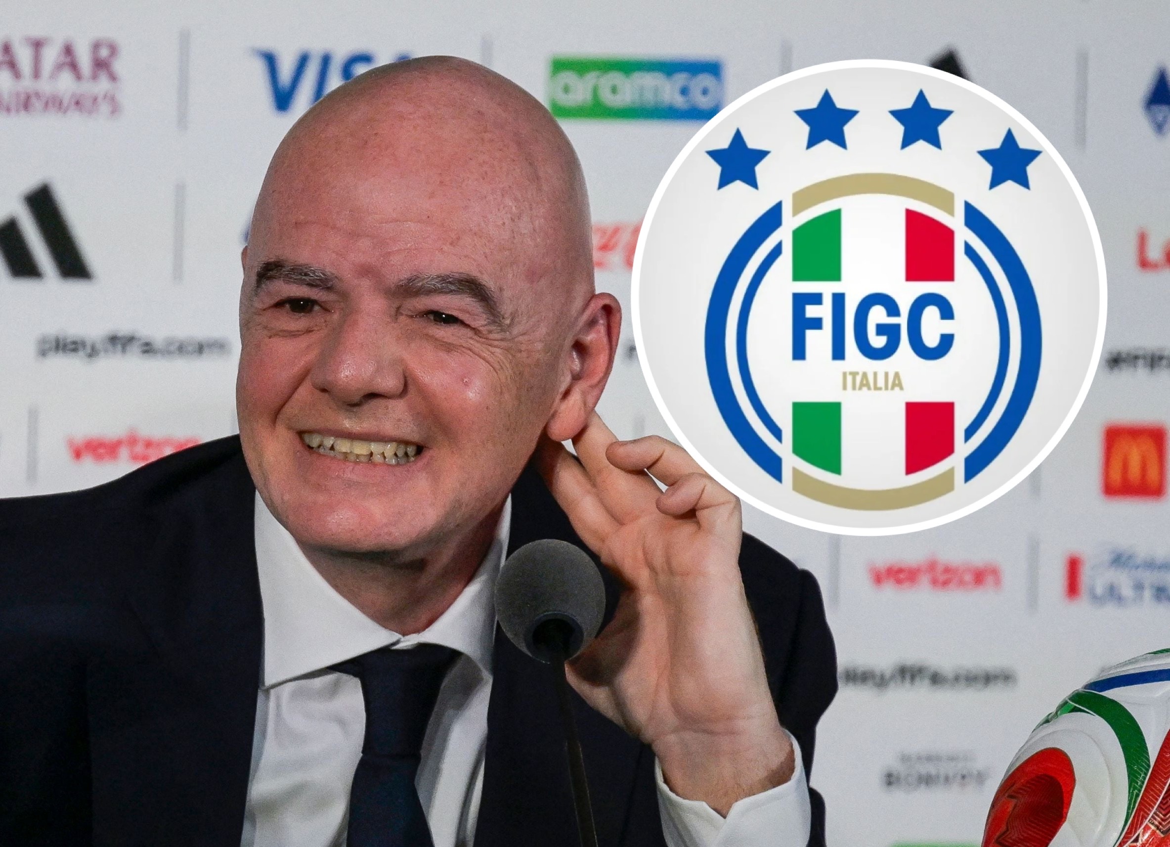 Federación italiana retiró apoyo a Infantino para las elecciones en la FIFA: ¡cuarto europeo de peso que desiste!