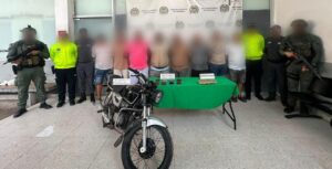 Desarticulados los Plumillas: caen 8 hombres señalados de robar 24 motos en el área metropolitana de Barranquilla