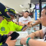 Policía despliega sus especialidades en el centro de Barranquilla para reforzar la seguridad