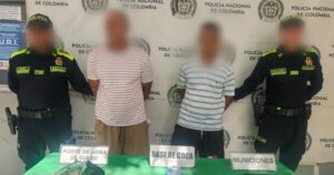 Allanamiento en Galapa: capturan a dos presuntos integrantes de los Pepes y hallan armas, munición y estupefacientes