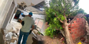 Emergencia en Juan de Acosta: vendaval dejó decenas de familias afectadas en por lo menos 10 barrios