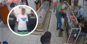 Sicario que irrumpió en sector comercial de Fedecafé usó silenciador para asesinar a comerciante de celulares