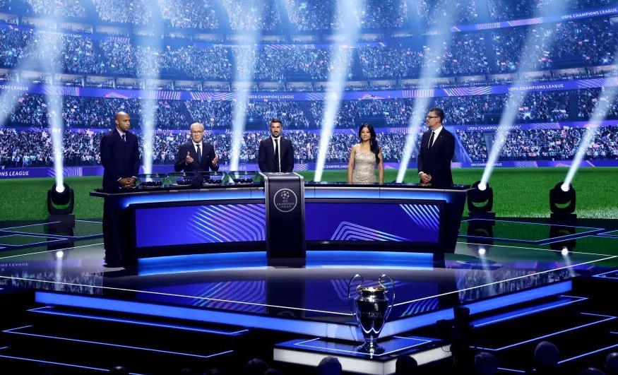 ¡Se calienta la Champions 2026-2027! Tras el sorteo, así quedaron los cruces de la fase de liga