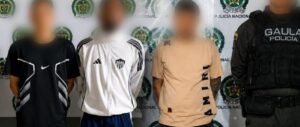 Policía capturó a tres presuntos extorsionistas de los Costeños y la Nueva Generación del Freseo