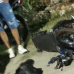Tragedia en la vía a Juan Mina: dos personas murieron en accidente de motocicleta