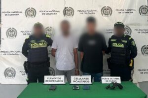La Sijín los siguió durante días y los sorprendió atracando: así fueron capturados dos presuntos delincuentes en Barranquilla