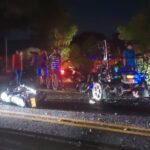 Trágico choque entre moto y motocarro dejó dos personas muertas entre Santo Tomás y Palmar de Varela