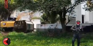 ELN desafía al Estado: regresó a Betoyes con maquinaria y terminó de demoler la estación de Policía atacada en julio