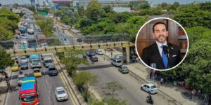 Presidente De la Espriella anuncia que la nación financiará la recuperación del puente peatonal del INEM, en Soledad