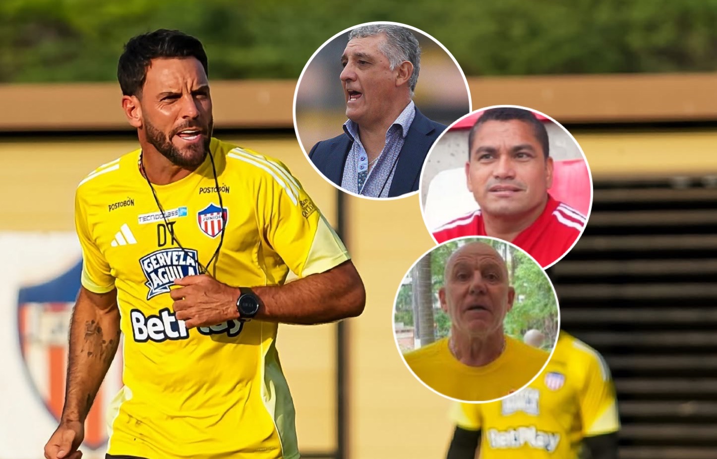 Viera comandará el timón del Junior de Barranquilla y estos serán sus acompañantes en el cuerpo técnico