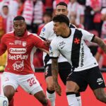 Santa Fe empató a cero en Bogotá con Vasco de Brasil en la ida de cuartos de Copa Sudamericana