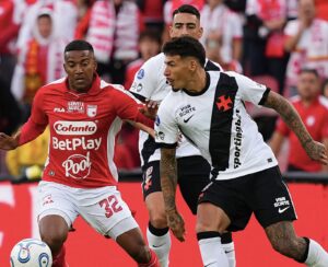 Santa Fe empató a cero en Bogotá con Vasco de Brasil en la ida de cuartos de Copa Sudamericana