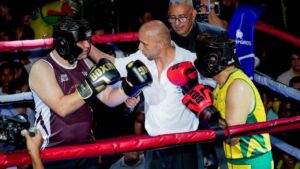 ¡No es Macondo, es Colombia! Gobernador del Caquetá y alcalde de Florencia se pelearon en un ring de boxeo