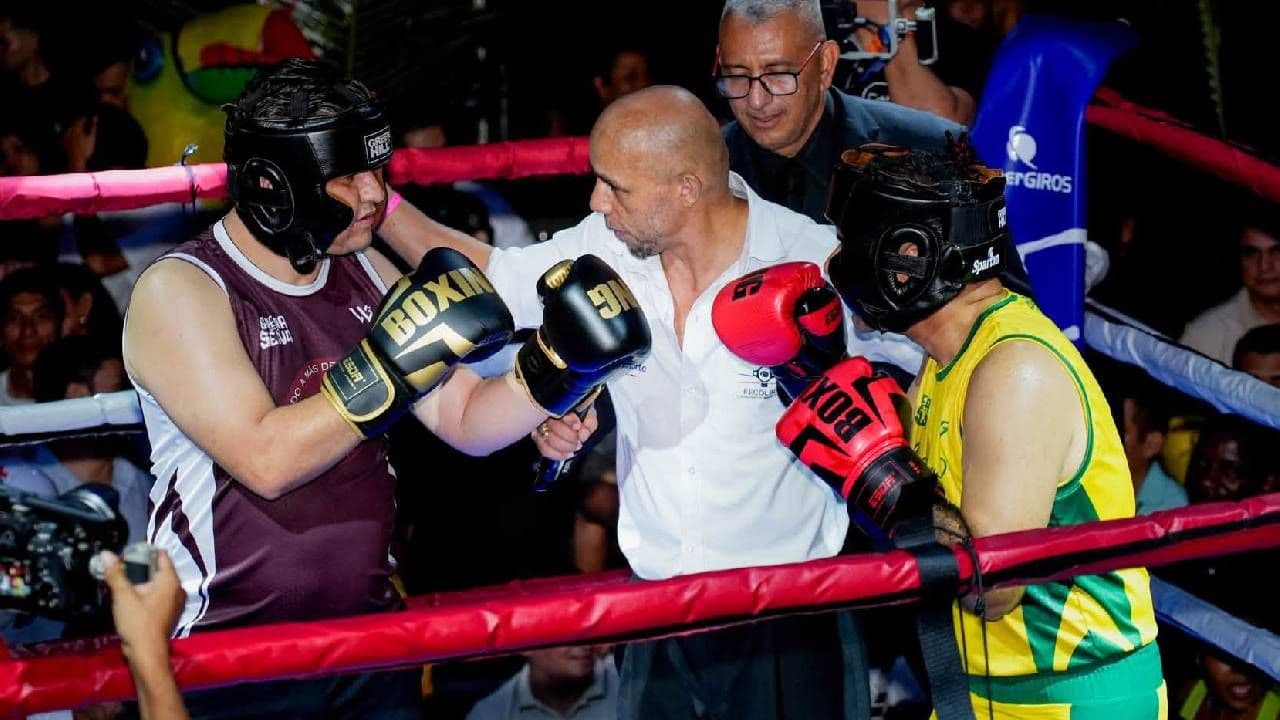 ¡No es Macondo, es Colombia! Gobernador del Caquetá y alcalde de Florencia se pelearon en un ring de boxeo