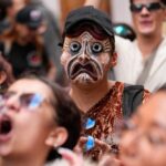 Actores culturales protestaron en Bogotá por reducción presupuestal proyectada por el Gobierno nacional para el Ministerio de Cultura