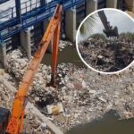 Alcaldía de Barranquilla retiró estela de basura que taponó arroyo León tras la reciente lluvia: ¡a tener cultura ciudadana!