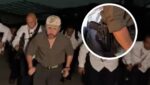 Desata controversia vérsele al presidente Abelardo de la Espriella llegar a Santa Marta portando al cinto una pistola