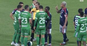 ¡Sacaron a Teo y se esfumó la opción de empate! Junior cayó ante Nacional y complicó más su clasificación