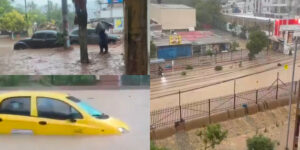 Santa Marta bajo el agua: aguacero dejó inundaciones en al menos 11 sectores