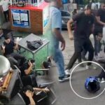 “Le dieron hasta para llevar”: comunidad propina ‘paloterapia’ a sujeto que minutos antes había atracado a jóvenes