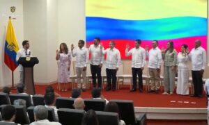 Presidente De la Espriella posesionó en Barranquilla a los nuevos magistrados del CNE