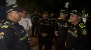¡A las calles! Subdirector general de la Policía lideró caravanas por la seguridad en Barranquilla