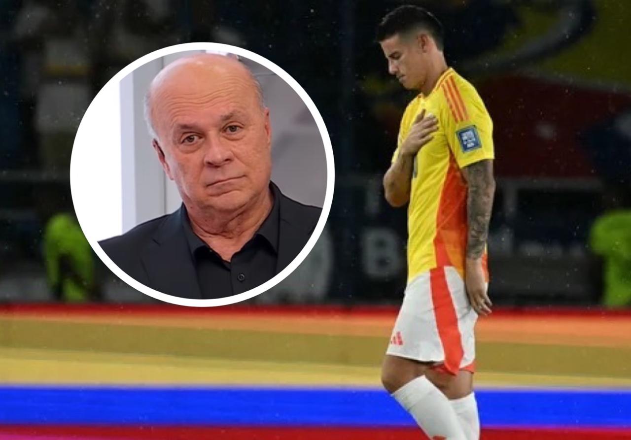 James no solo se quita la casaca ‘tricolor’, sino las adustas críticas de Carlos Antonio Vélez por sus convocatorias