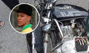 Joven de 17 años murió tras fuerte choque de su moto contra una grúa en vía de Ponedera, Atlántico