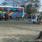 Motociclista pierde la vida en accidente con una volqueta en la Circunvalar de Barranquilla