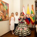 La Reina del Carnaval se reunió con el presidente de Colombia buscando promover acciones para los hacedores de la fiesta