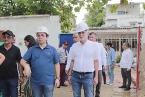 Gobernación del Atlántico dio inicio a reconstrucción de colegio afectado por vendaval en Luruaco