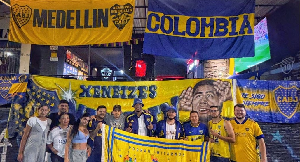 “Medellín Xeneize”, otra de las filiales criollas que piensa cómo entrará al Supermetro para alentar a Boca