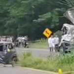 Conductor de furgón había salido de Barranquilla rumbo a Cartagena, pero en el trayecto encontró la muerte