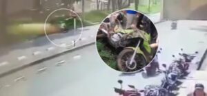 ¡Impactantes imágenes! Captan momento en que patrulla de la Policía fue atacada con artefacto explosivo en Popayán