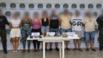 Capturan a 10 presuntos integrantes del Clan del Golfo por extorsiones a comerciantes y transportadores en Barranquilla